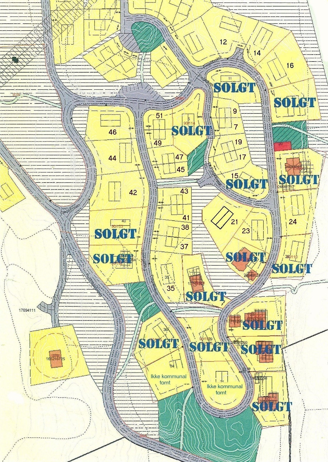 Fregattveien 14 øverst i bildet. Galleribilde