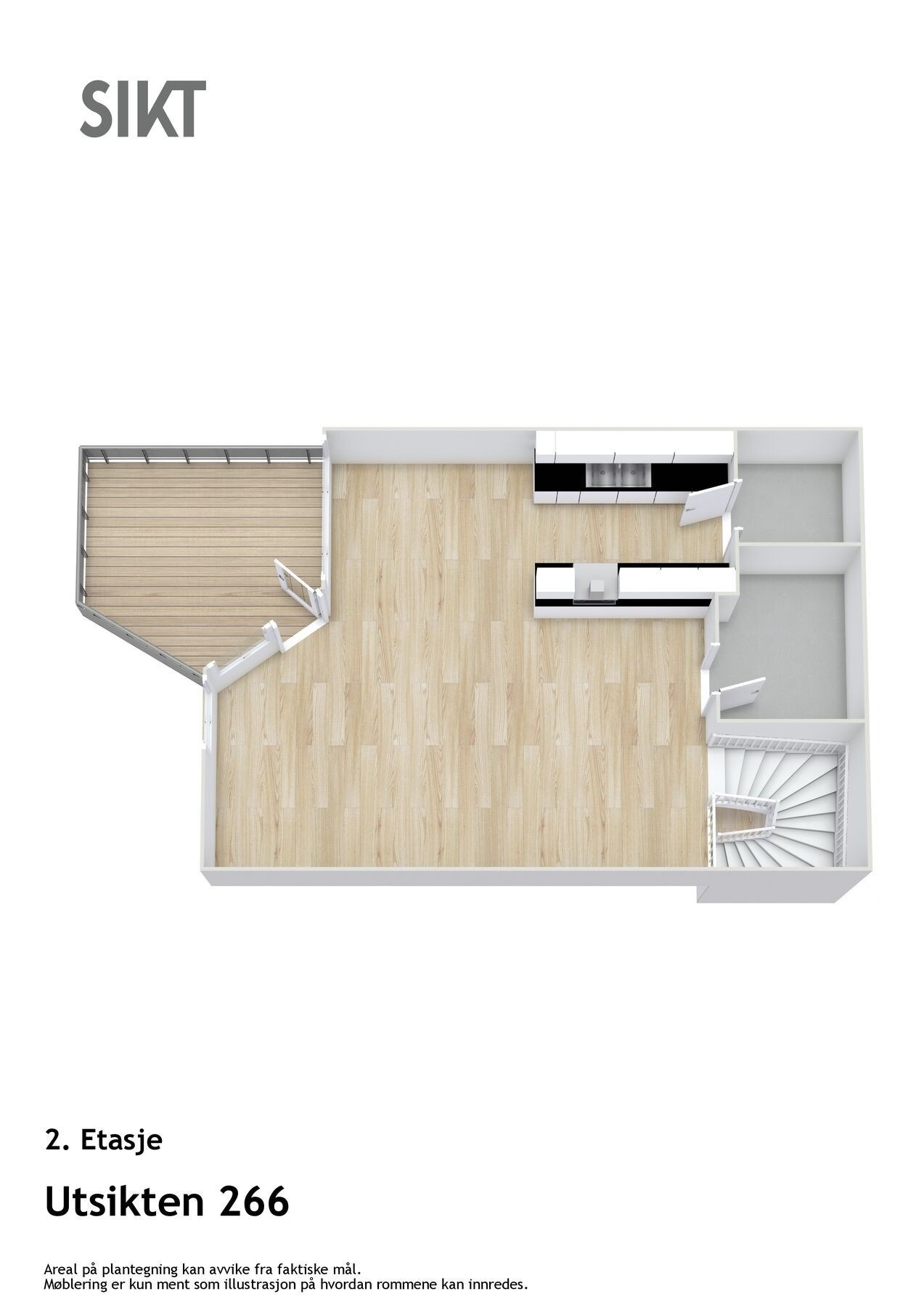 Planskisse Galleribilde