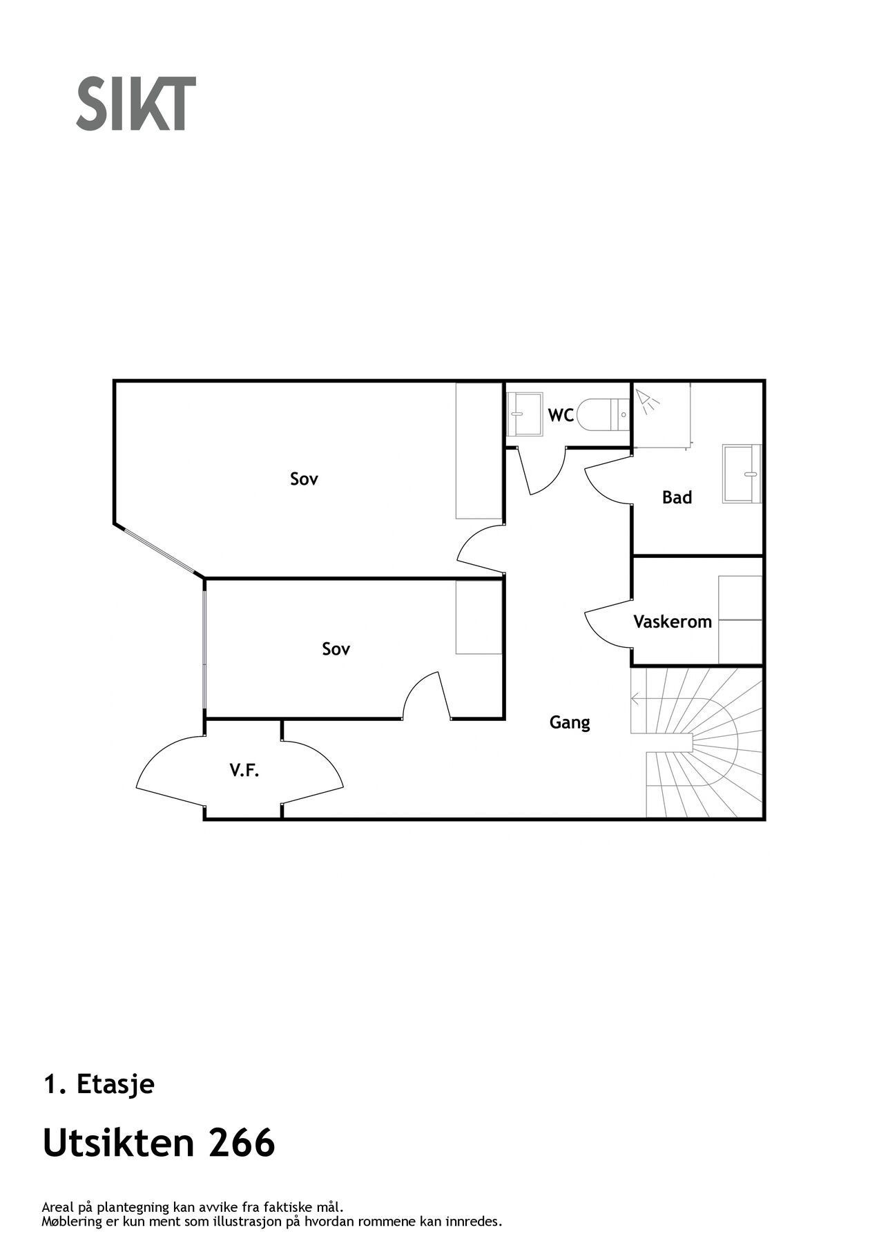 Planskisse Galleribilde