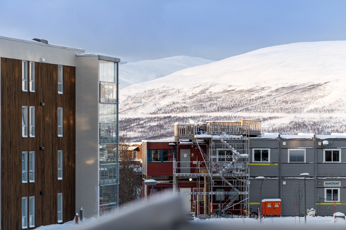 Utsikt mot Kvaløya i vest