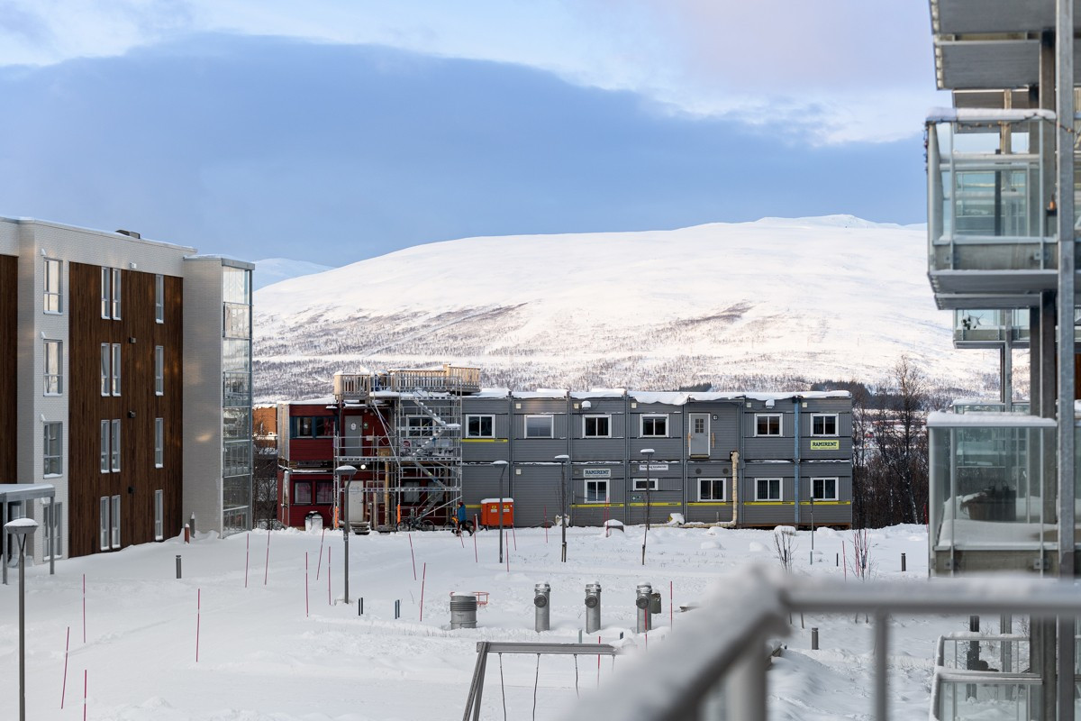 Utsikt mot Kvaløya i vest