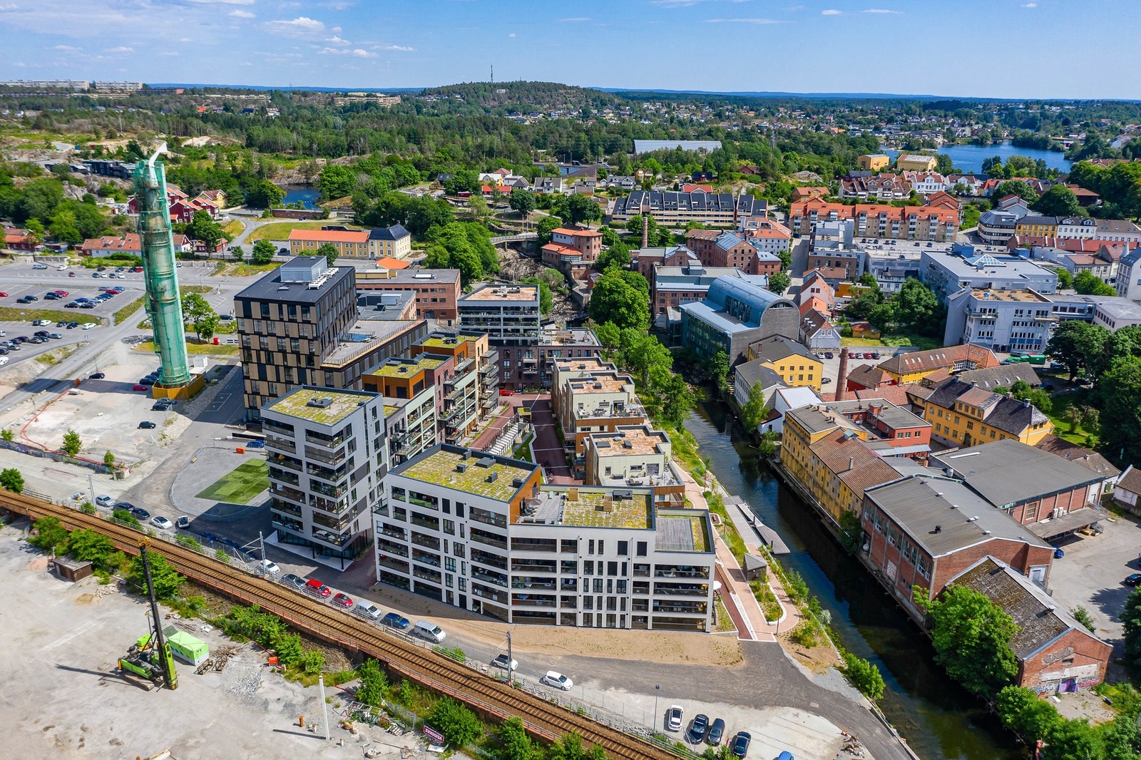 Sameiet har kajaker til gratis utlån som kan settes ut fra bryggen foran sameiet. Galleribilde