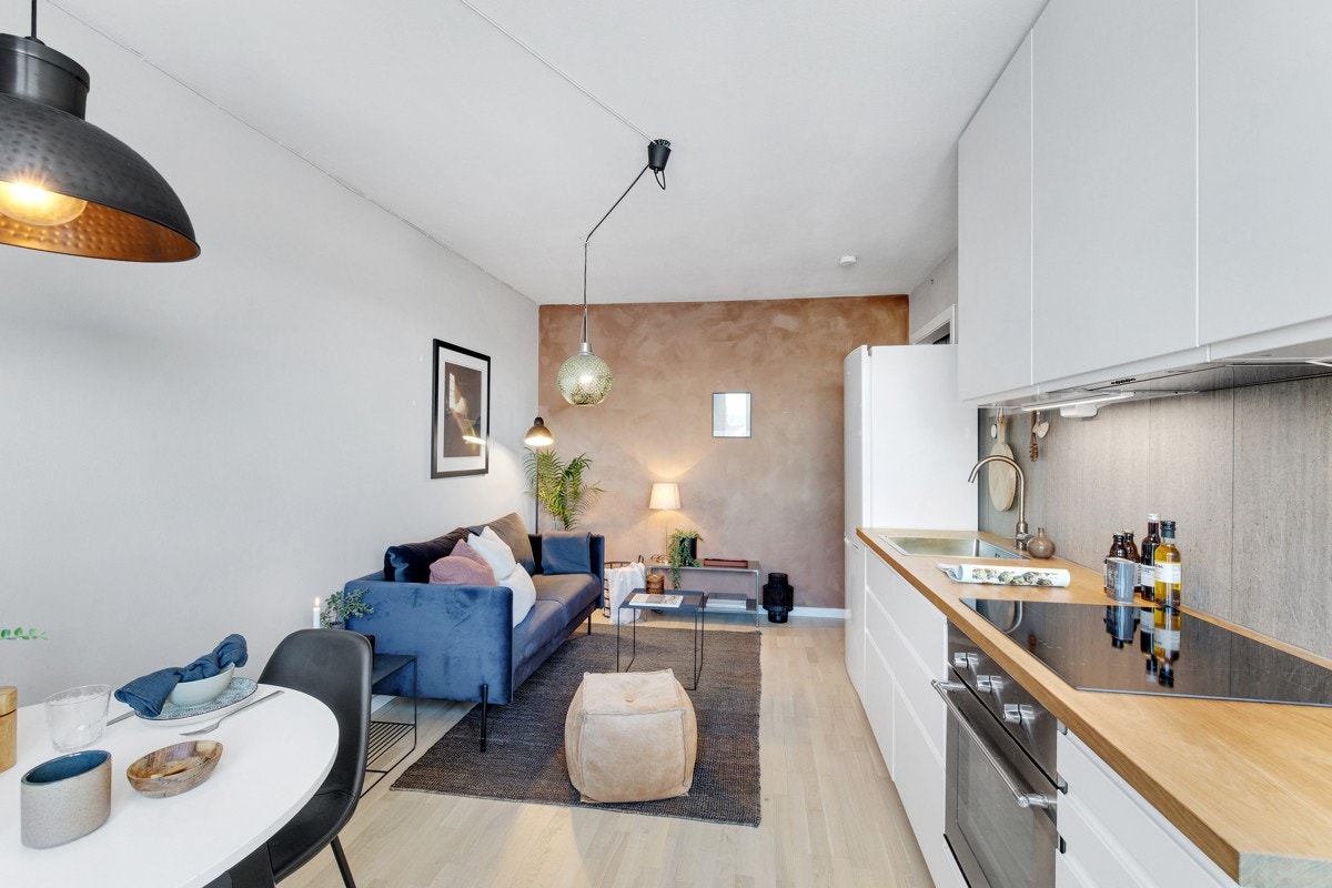 Oppgradert elektrisk anlegg. Trukket om ledninger i boligen. (2016) Galleribilde