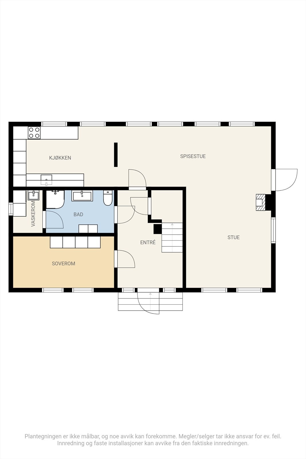 2dplan og 1 Galleribilde