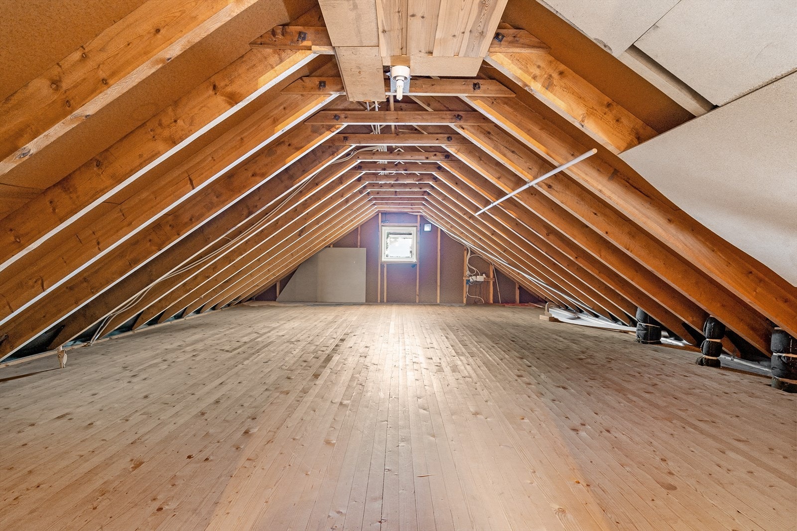 Uinnredet loft med gode muligheter Galleribilde