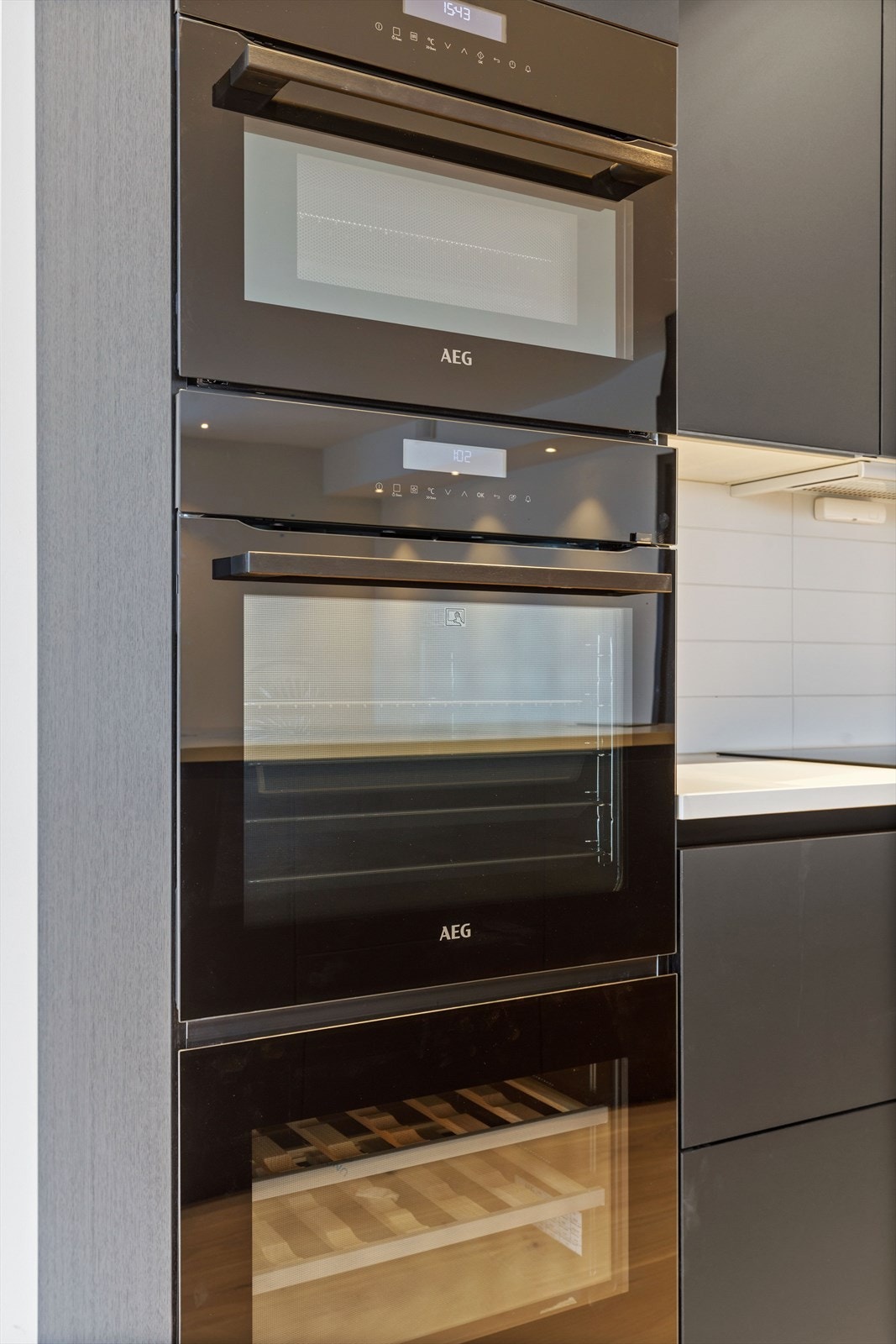 Integrerte hvitevarer fra AEG medfølger Galleribilde