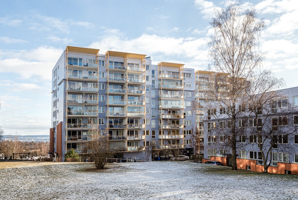 Borettslaget ligger stille og naturskjønt til. Galleribilde