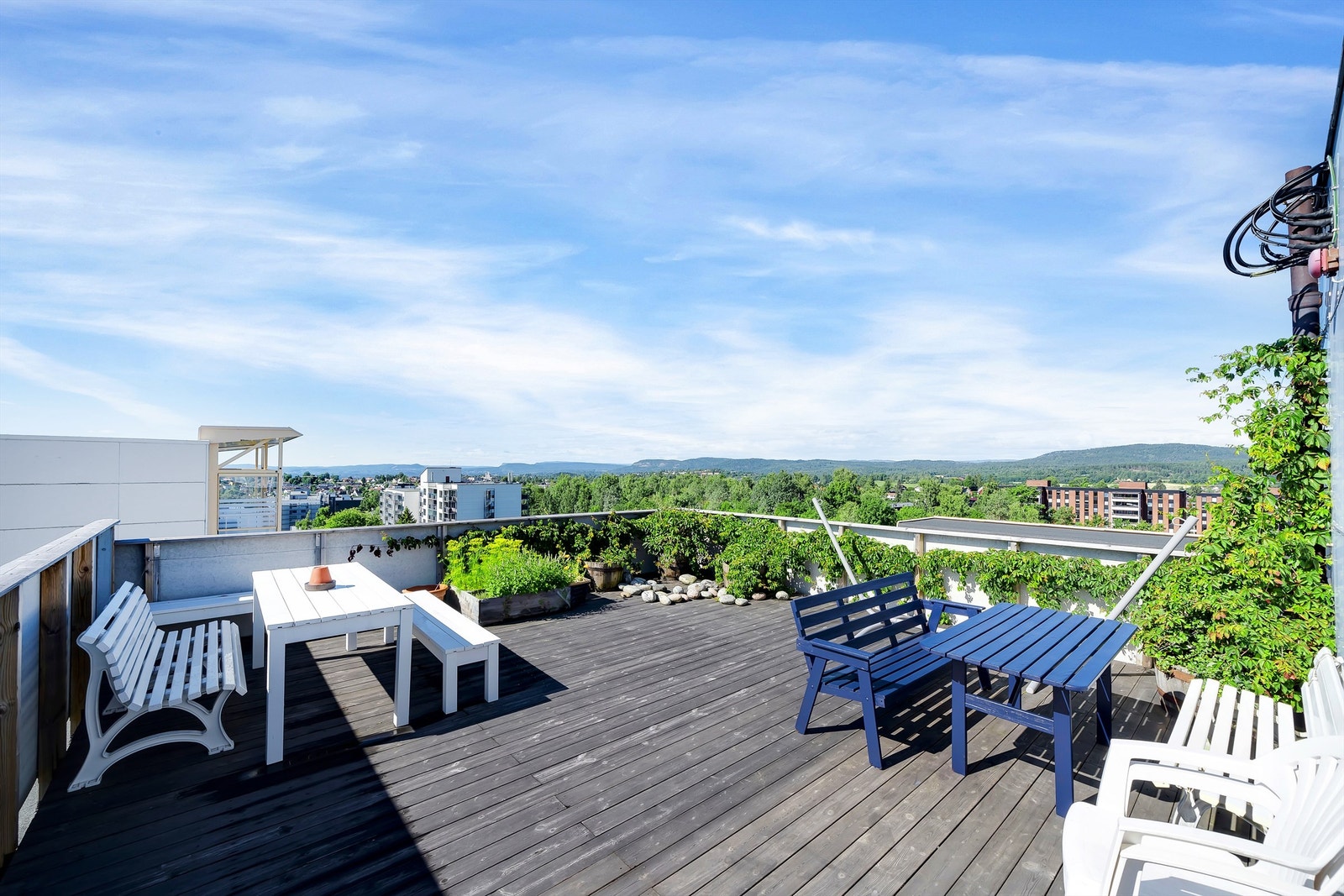 Felles takterrasse Galleribilde