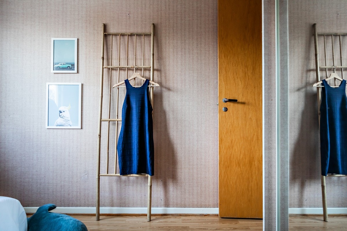 Se min kjole den er blå som havet ... Kjolen tilhører Trond, faktisk. Galleribilde