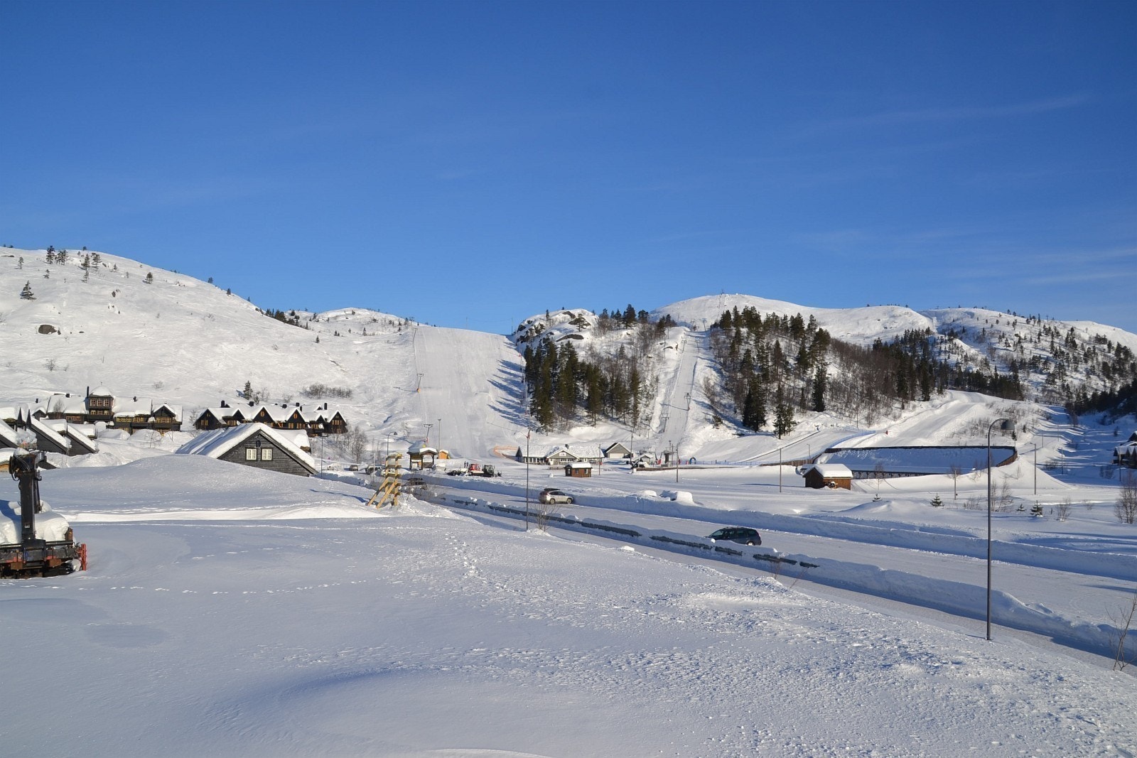 Utsikt fra tomt Galleribilde