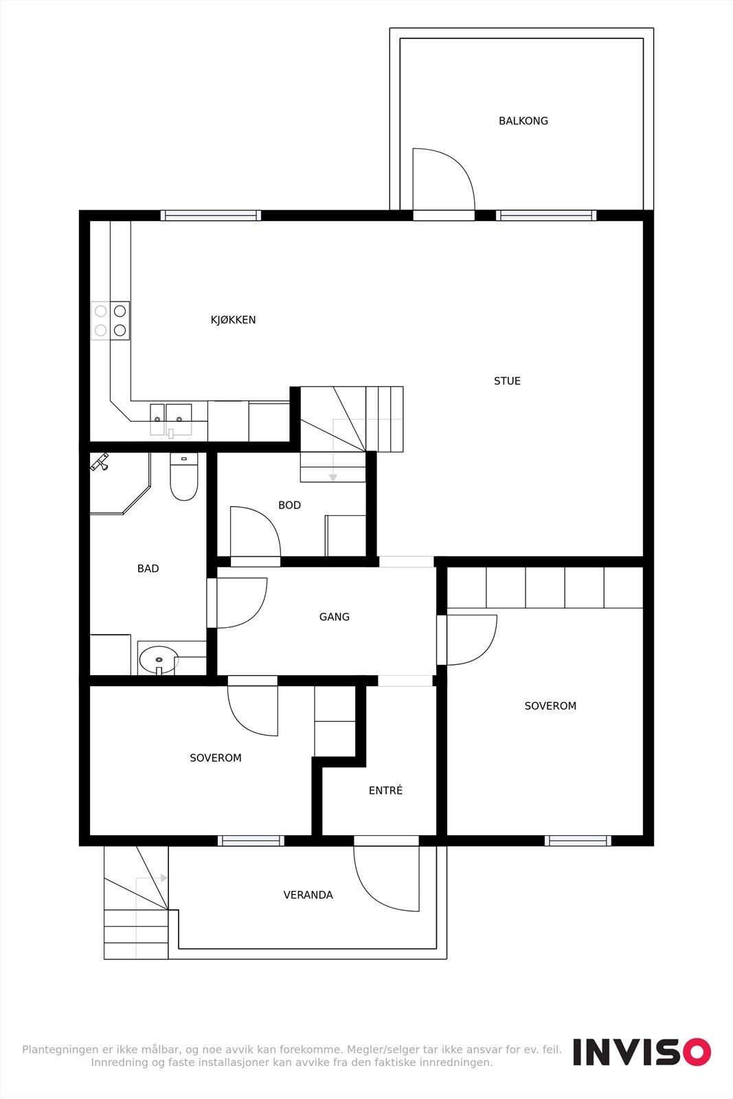 Plantegning 2. etg. Galleribilde