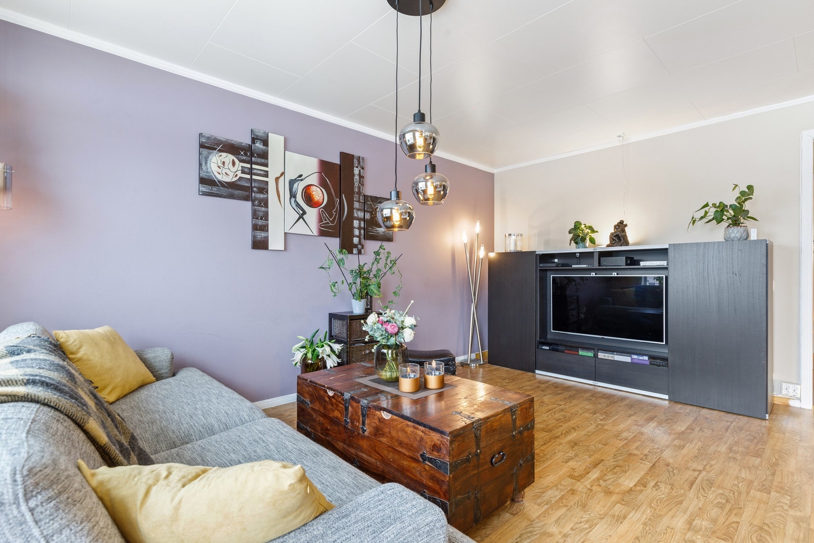 Kabel-tv/bredbånd inkl. i felleskostnadene. Galleribilde