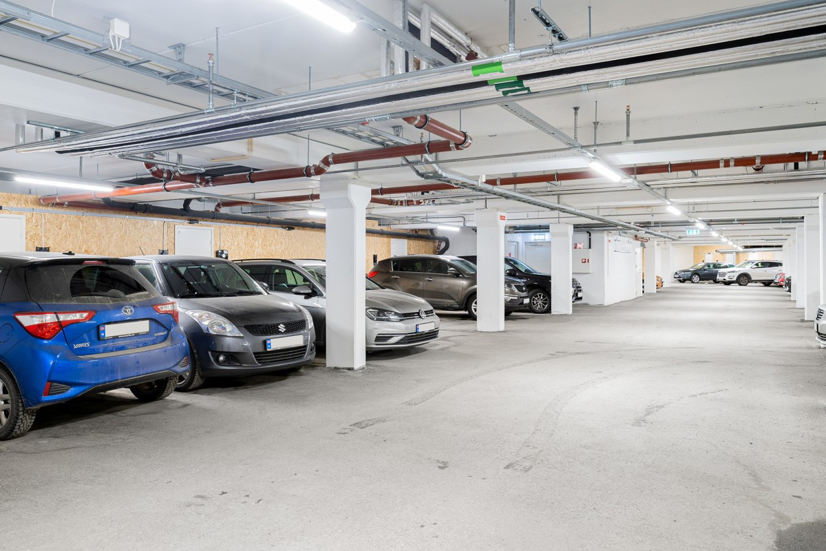 Fast parkeringsplass i garasjeanlegg