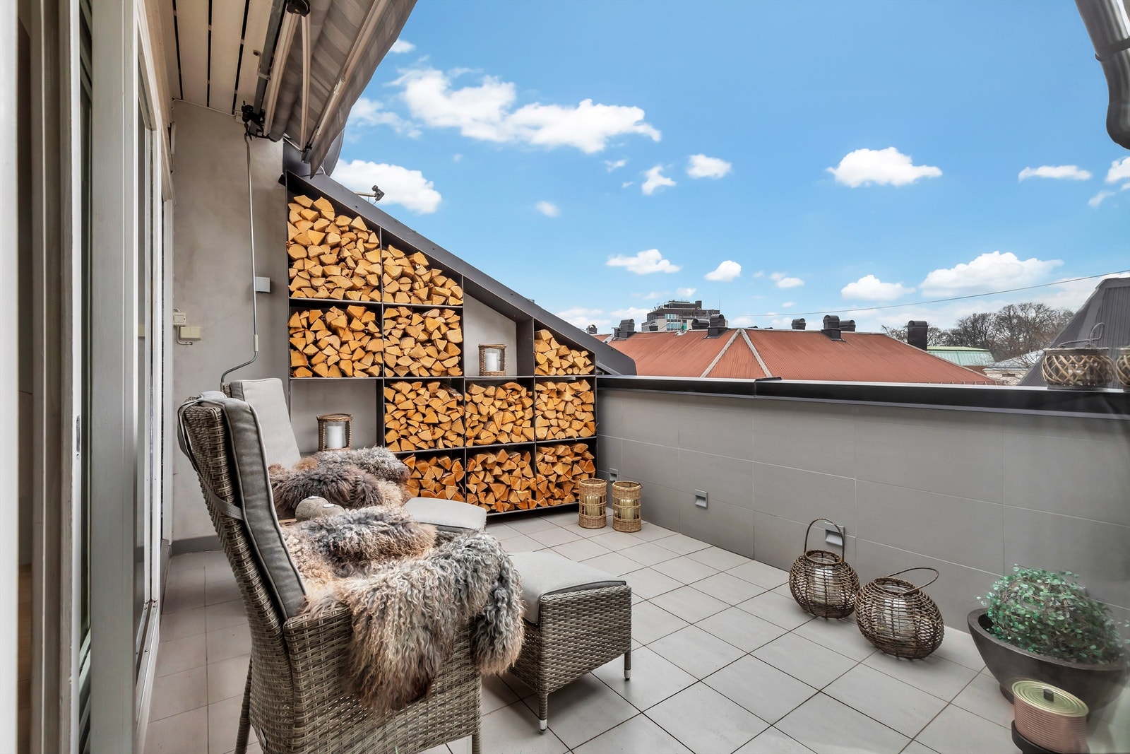 Takterrasse Galleribilde