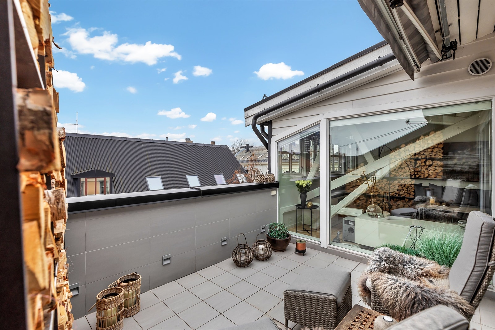 Takterrasse Galleribilde