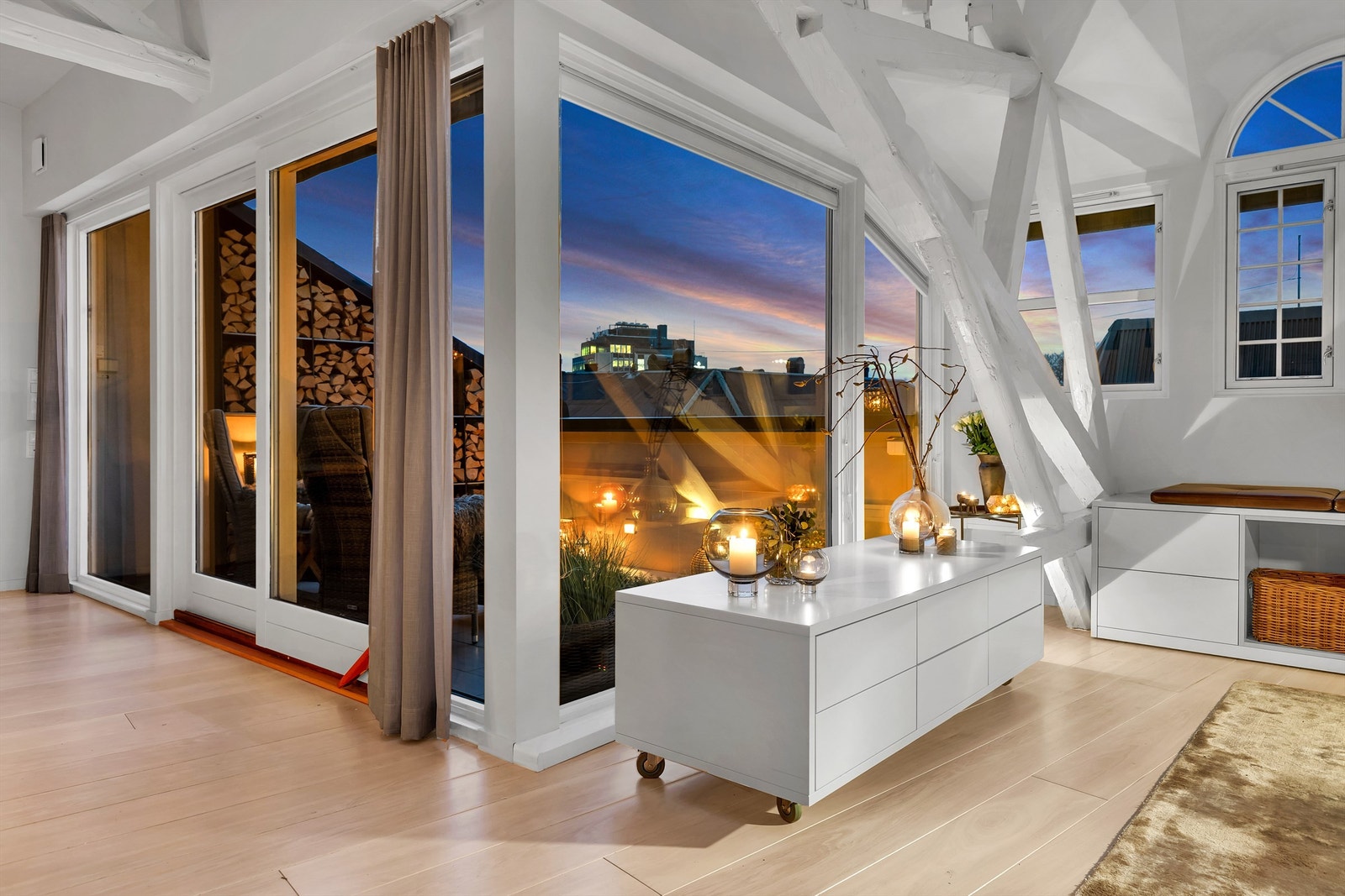 Takterrasse Galleribilde