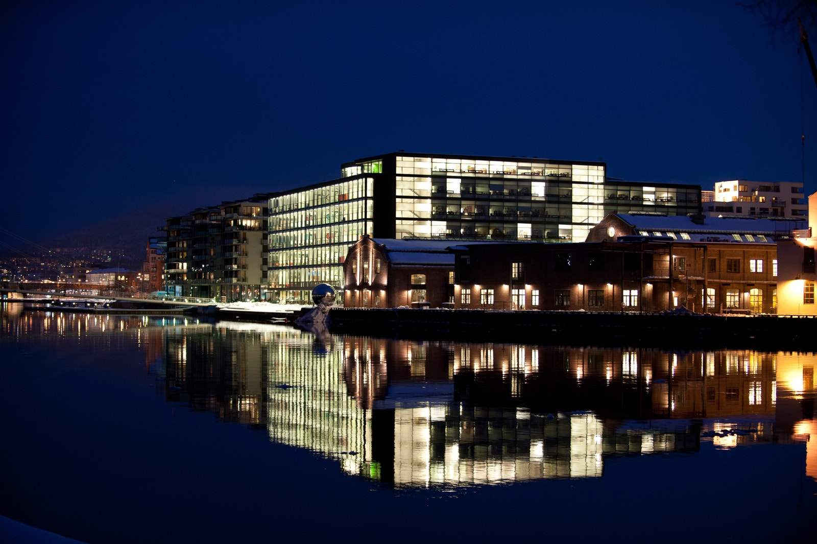 Papirpredden og Grønland sett fra Bragernes Galleribilde