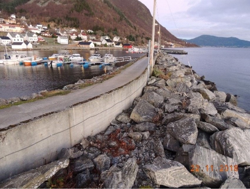Brandal i Herøy kommune - Sørlig moloanlegg Galleribilde