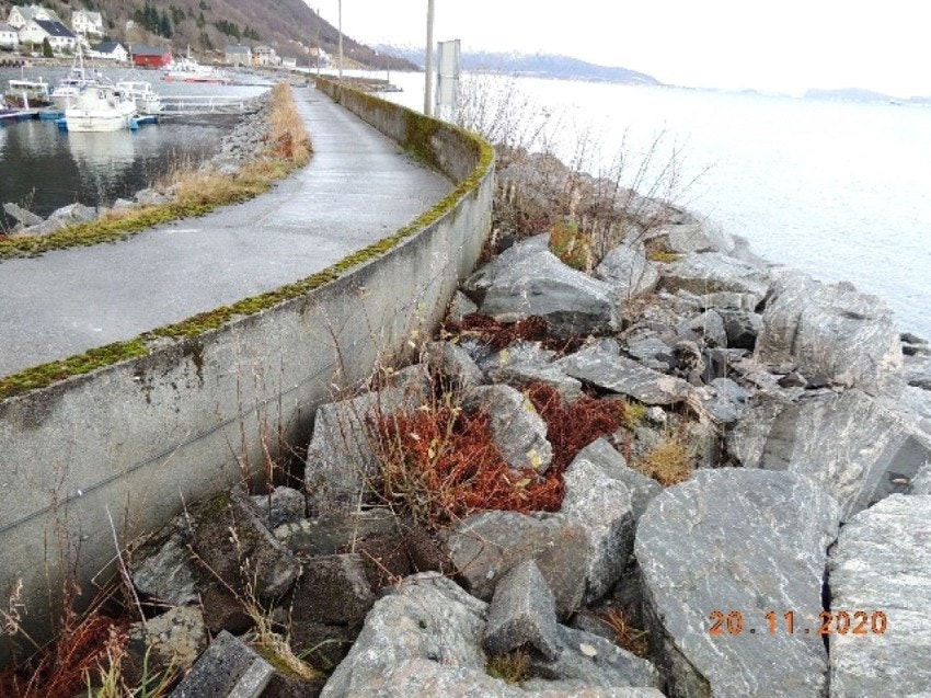 Brandal i Herøy kommune - Sørlig moloanlegg Galleribilde