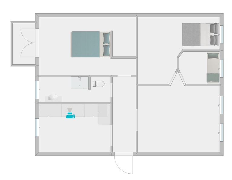 Veiledende plantegning Galleribilde