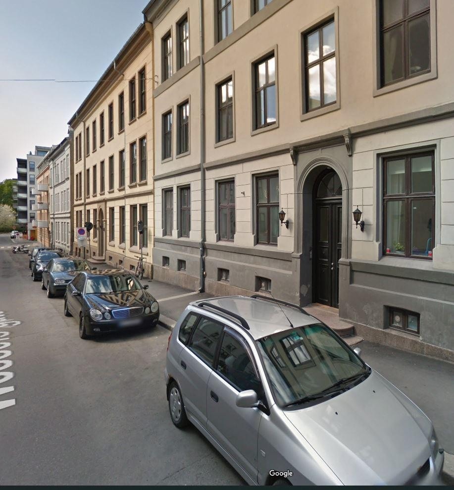 Utside bygg Galleribilde