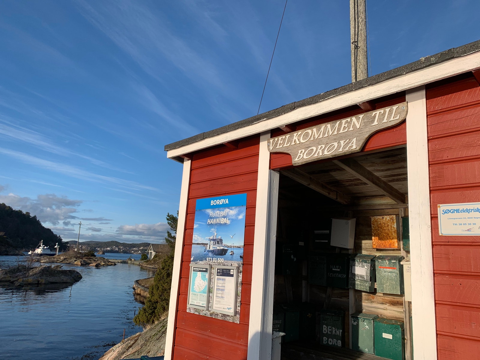 Borøya holdeplass Galleribilde