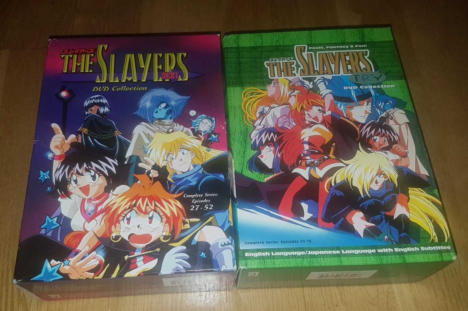 The Slayers DVD Collection Episodes 53-78