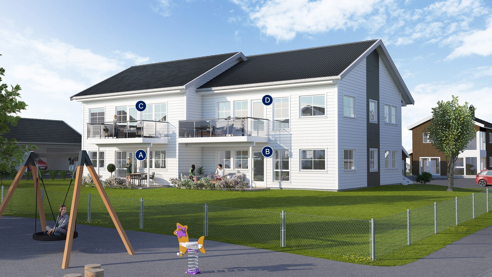 4-mannsbolig. 78,4 kvm Galleribilde