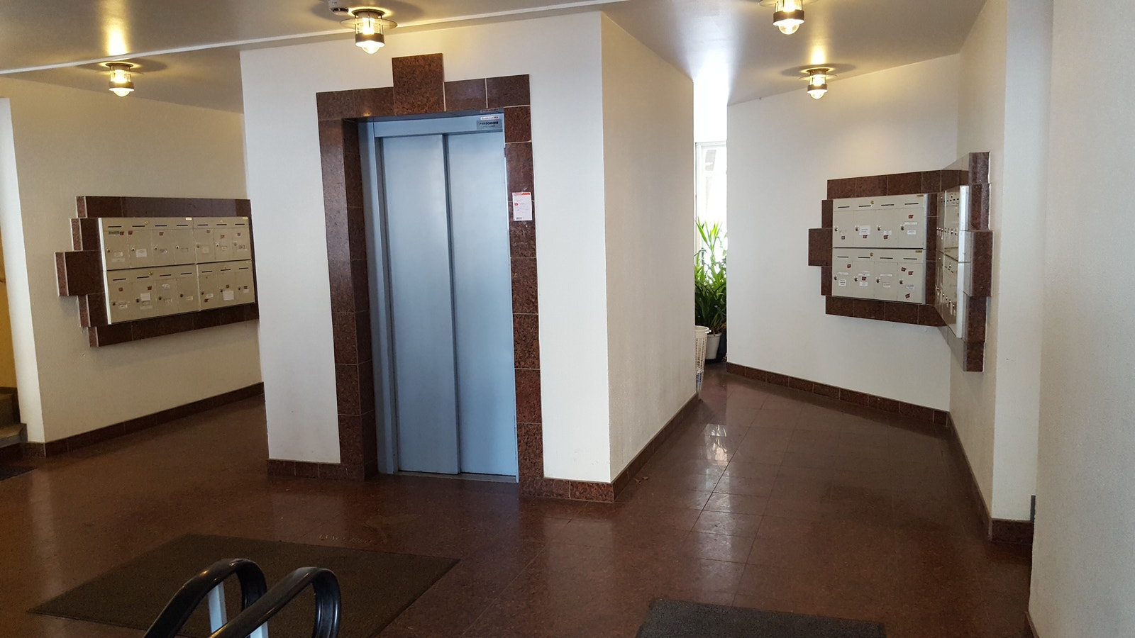 Koselig inngangsparti Galleribilde