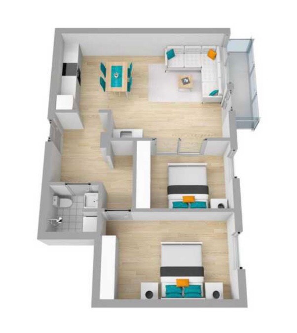 Planløsning. Galleribilde