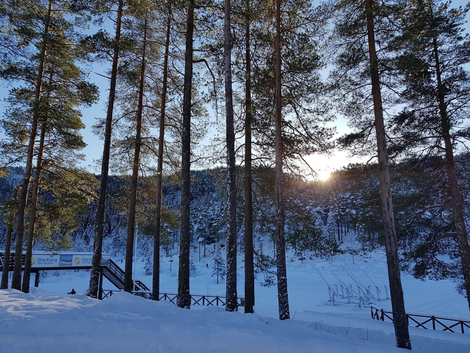 Feed Skiarena: stadium og løpenett med snøproduksjon Galleribilde