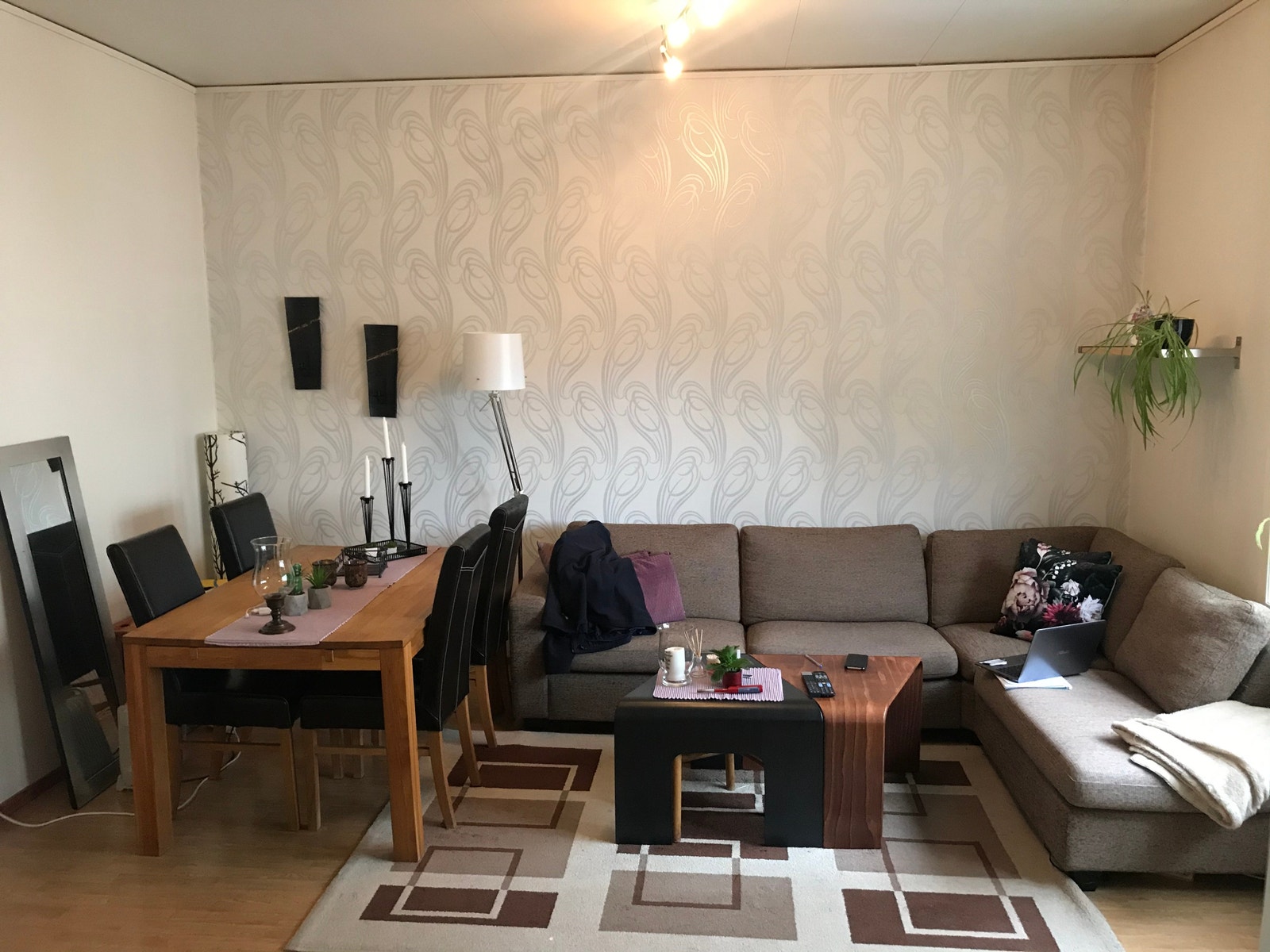 Stor romslig stue Galleribilde