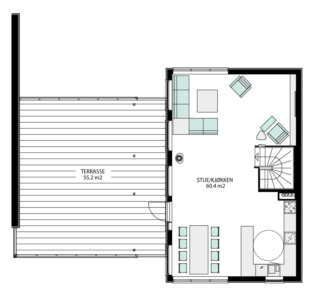 2. etasje Galleribilde