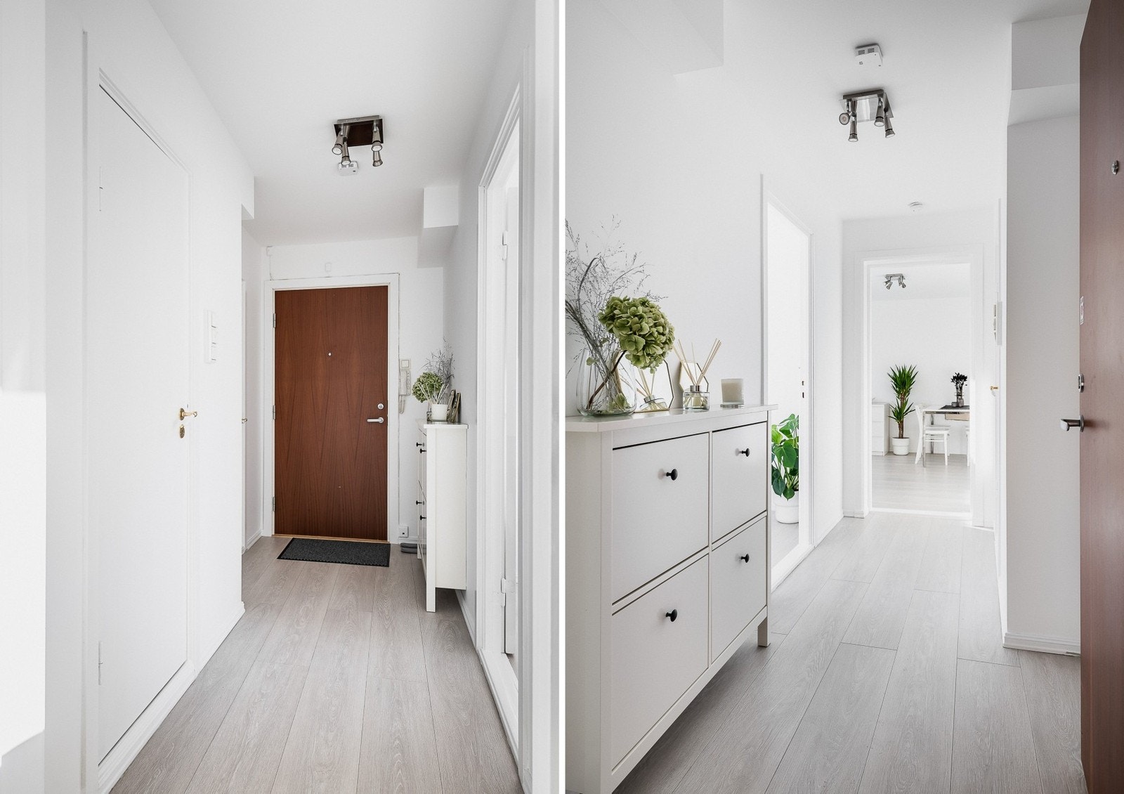Romslig og lys entré Galleribilde