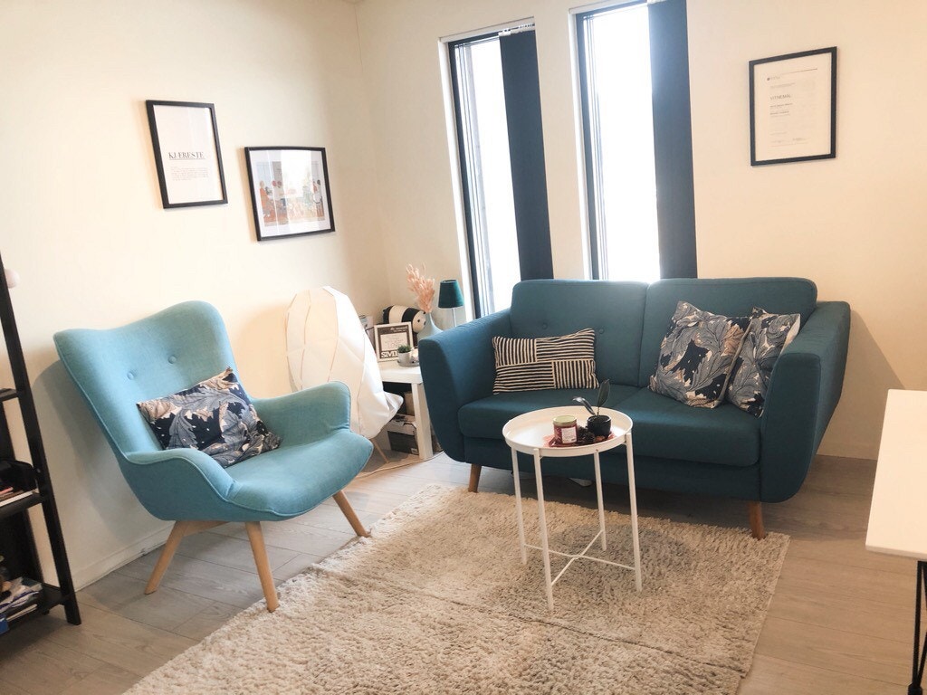 Åpen stue kjøkken Galleribilde