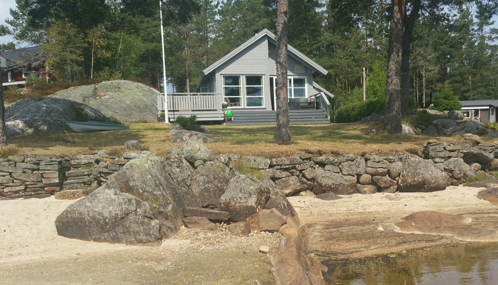 Tørr sommer / lavt vann Galleribilde