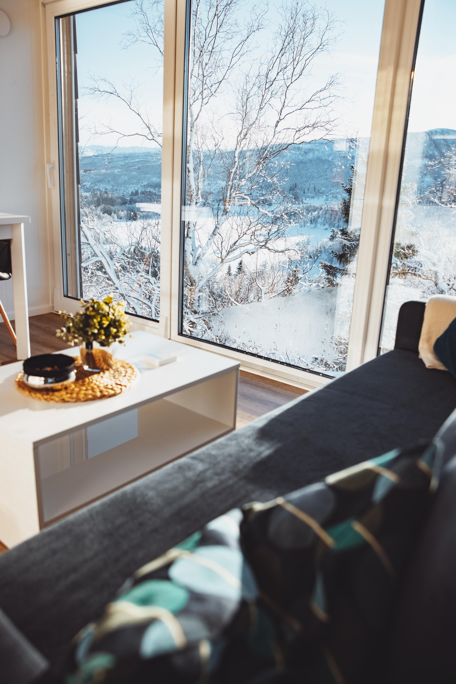Det mangler ikke på utsikt mens man koser seg med kaffe heller. Galleribilde