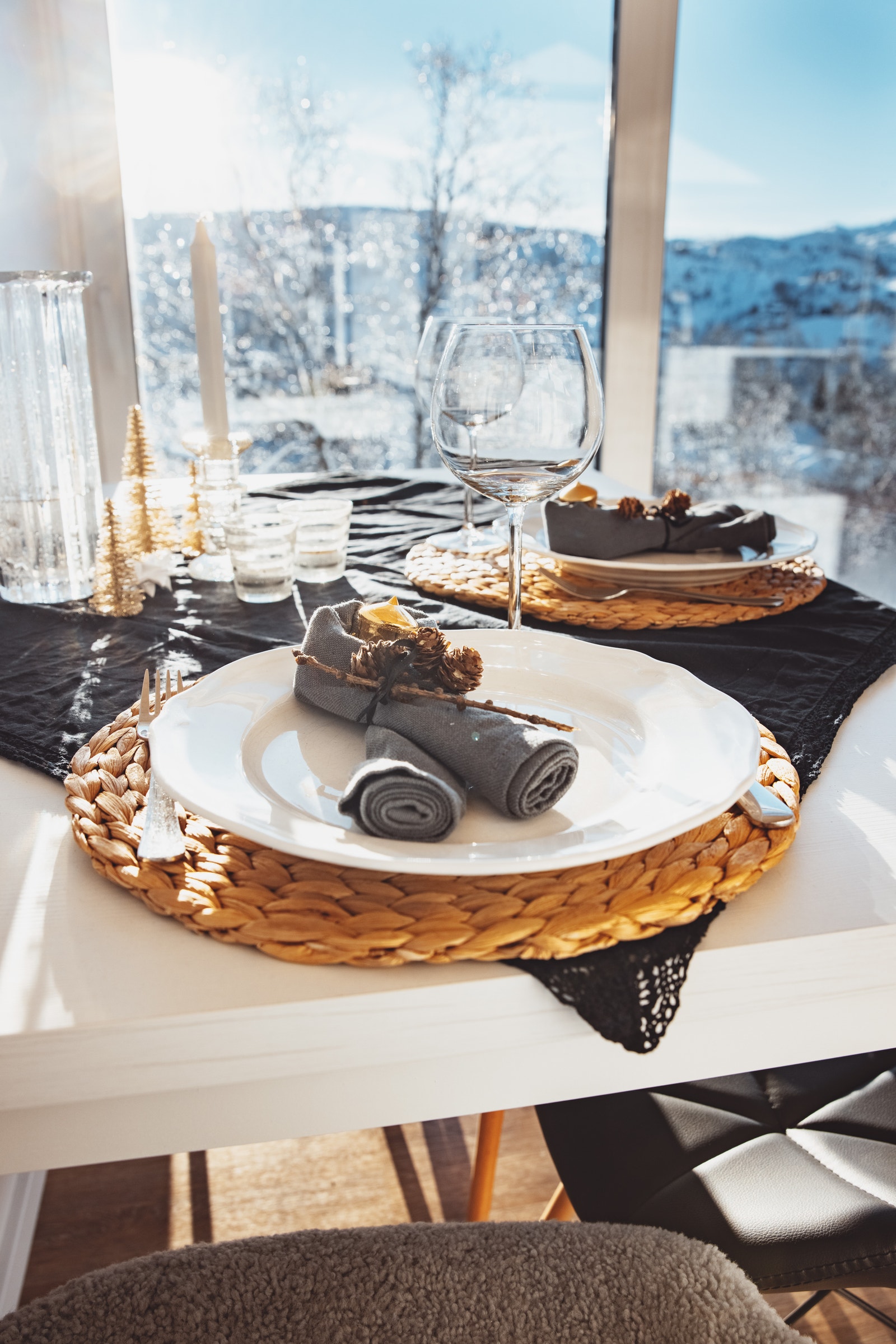 Spis middag her med familien mens dere nyter utsikten. Galleribilde