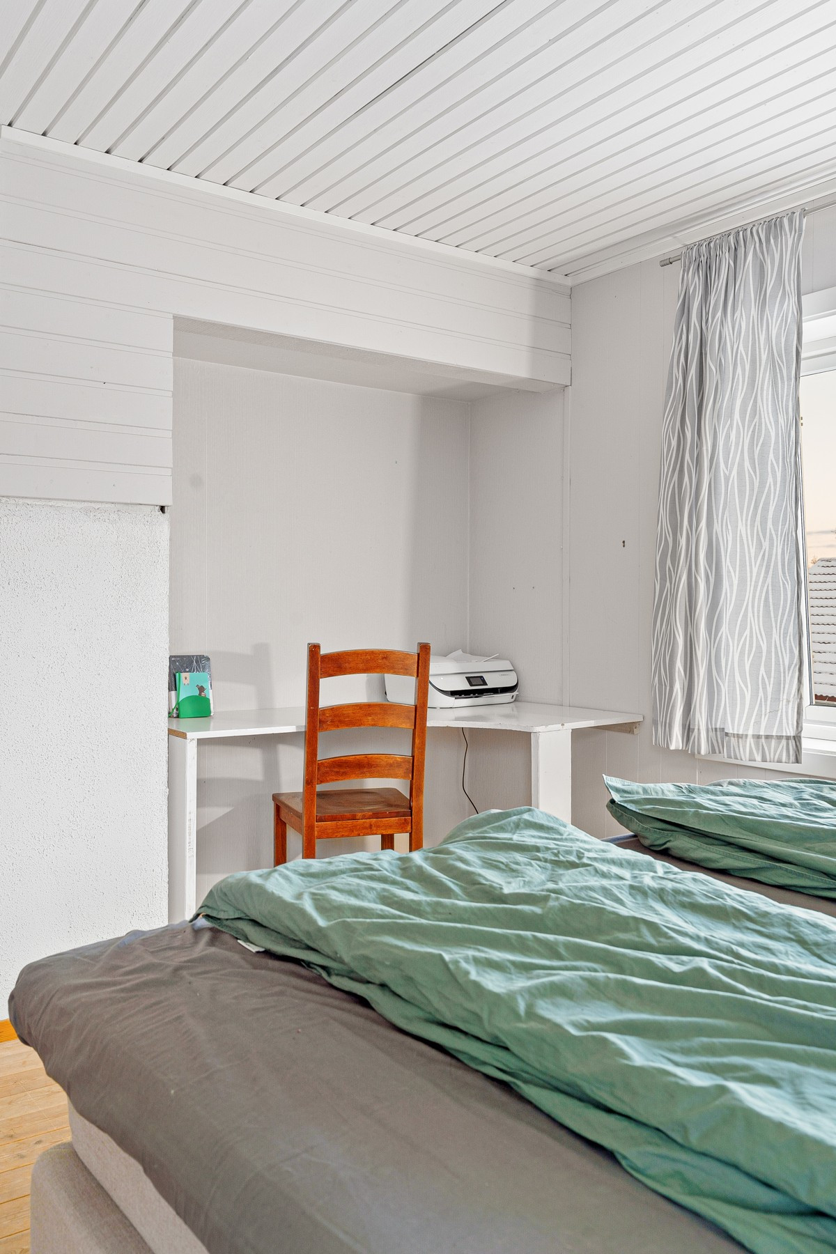 Hovedsoverommet har også egen kontorkrok
