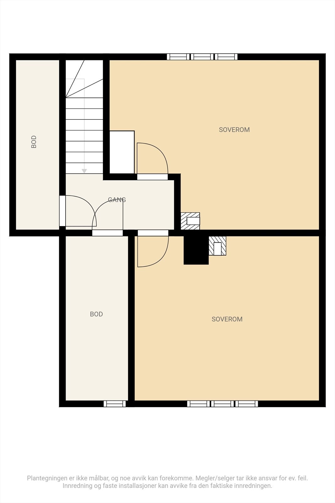 2dplan og 3 Galleribilde