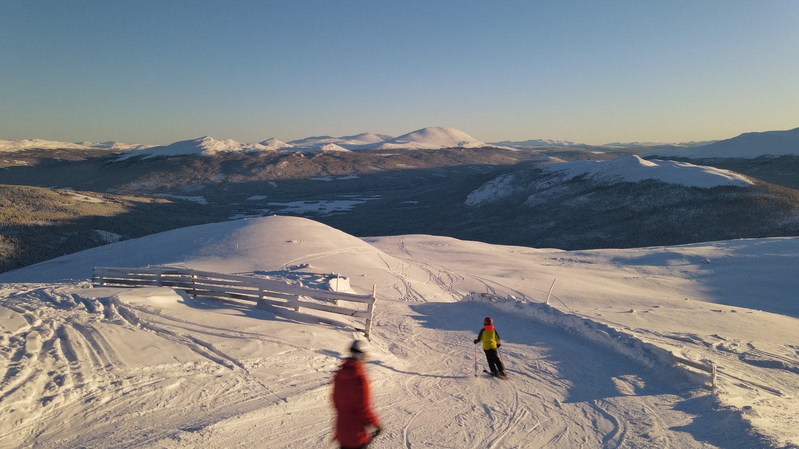 Nedfart fra toppen Galleribilde