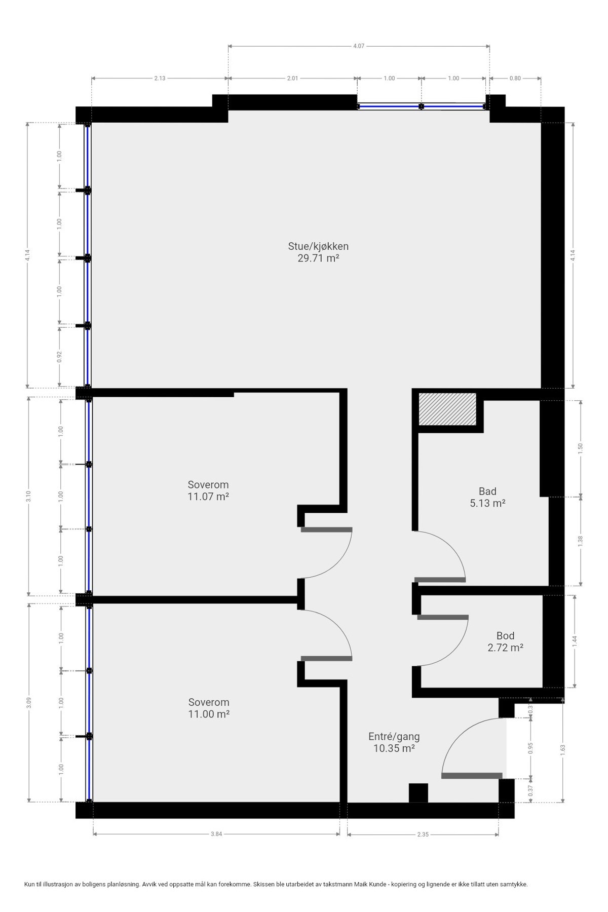 Hovseterveien 68J - 1 etasje Galleribilde