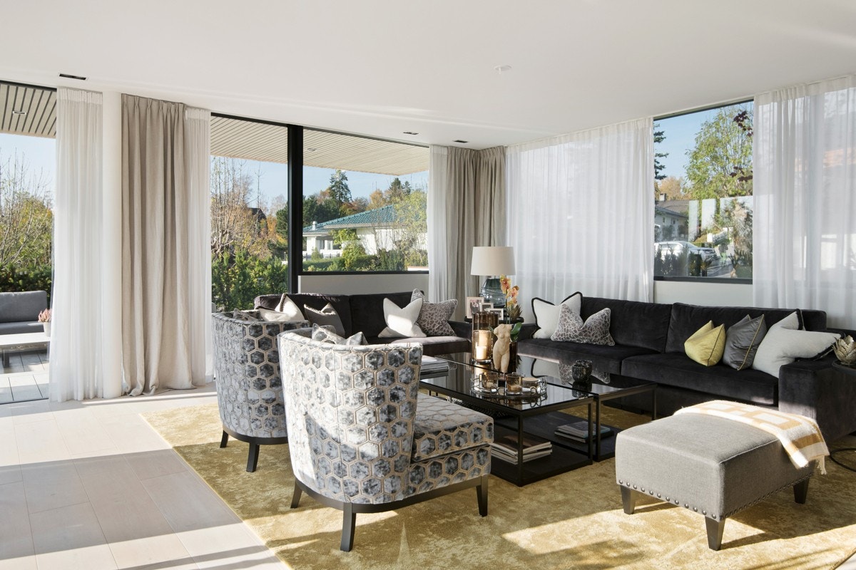 Leiligheten har en utrolig god planløsning og det er flere møbleringsmuligheter i stua. Galleribilde