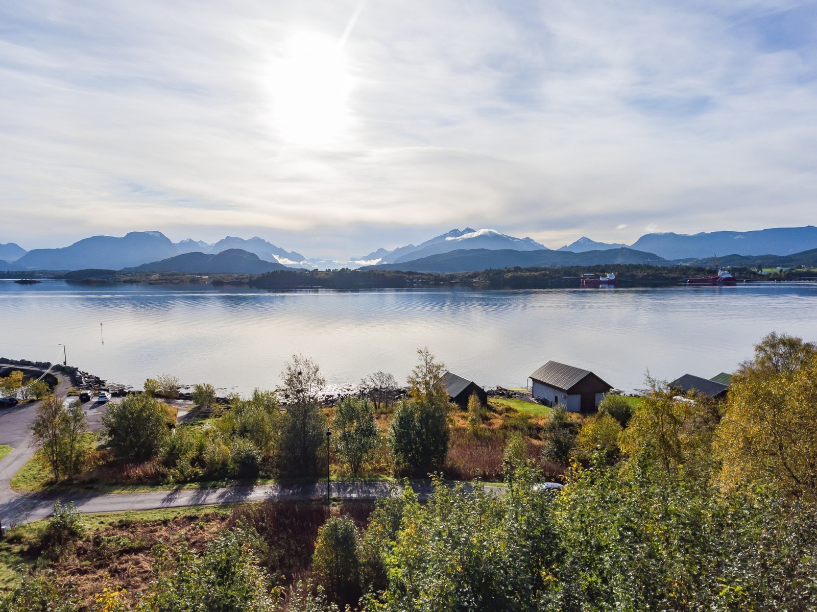 Dronebilde Galleribilde