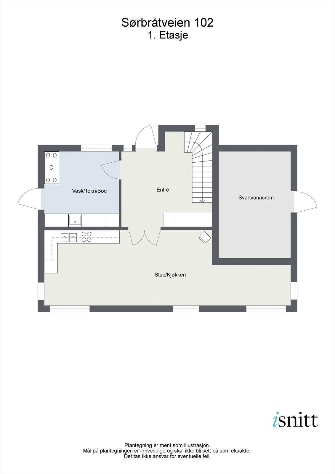 Planillustrasjon 1.etg. Galleribilde