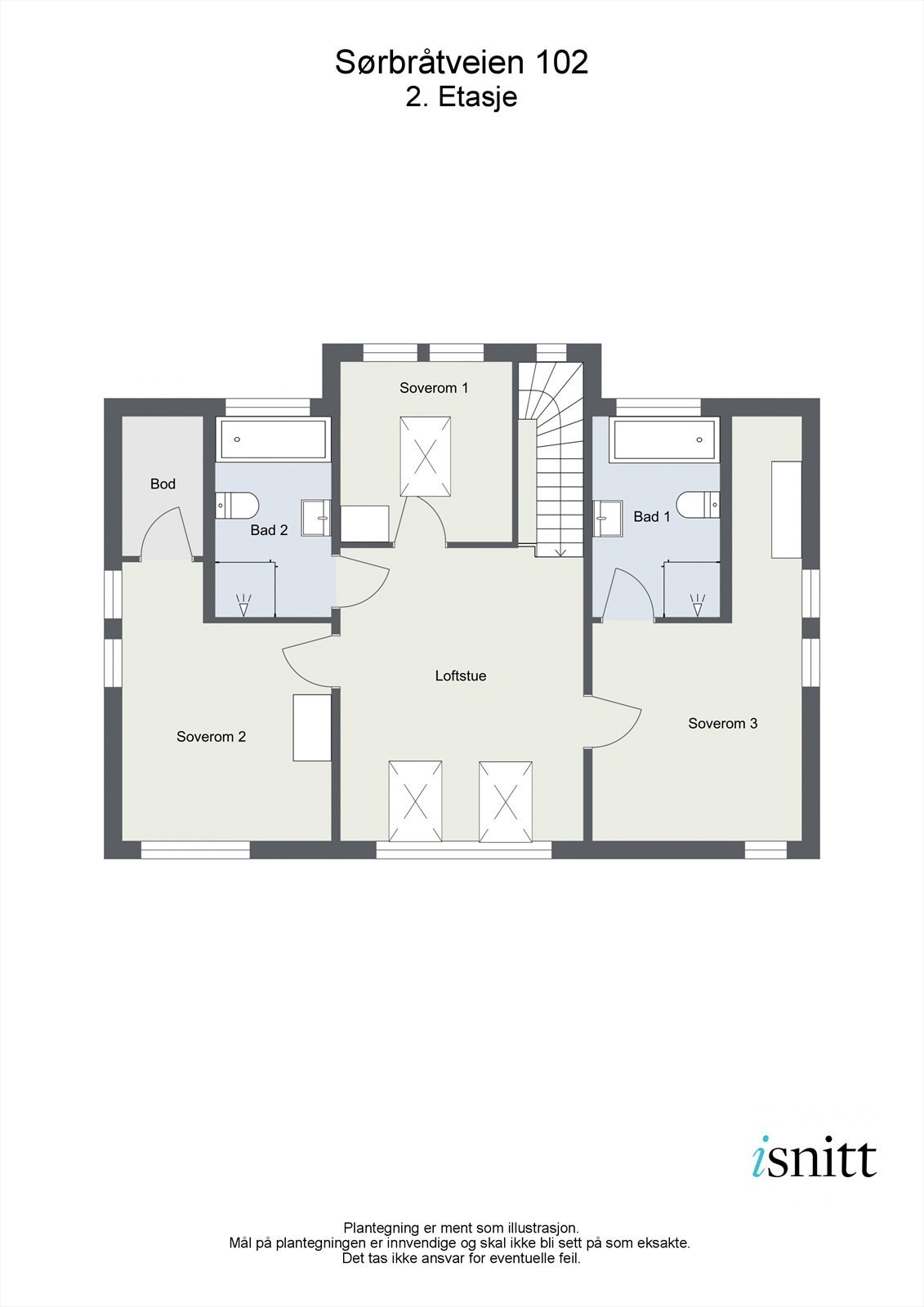 Planillustrasjon 2.etg. Galleribilde