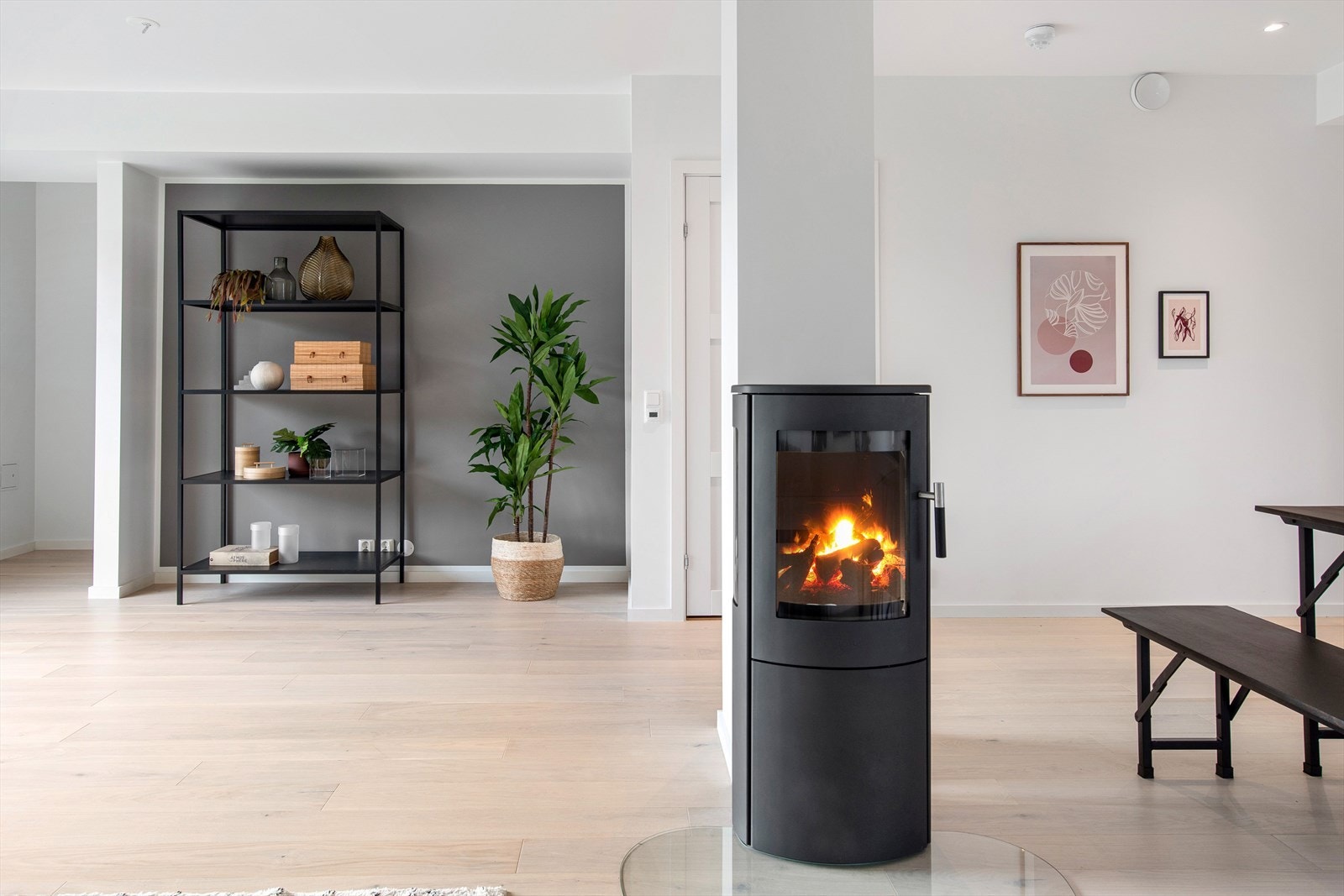 Kjøkken. Bildet er tatt av hus nr. 39. Galleribilde