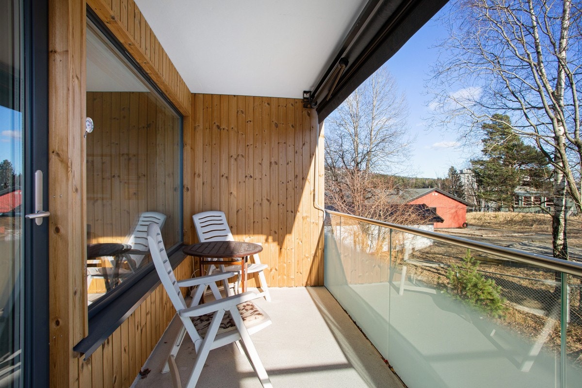 Leiligheten har en trivelig balkong vendt mot sydøst på ca. 7,5 m2. Galleribilde