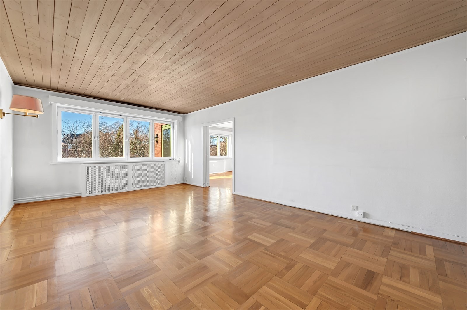 Heltre rute og mønstergulv Galleribilde