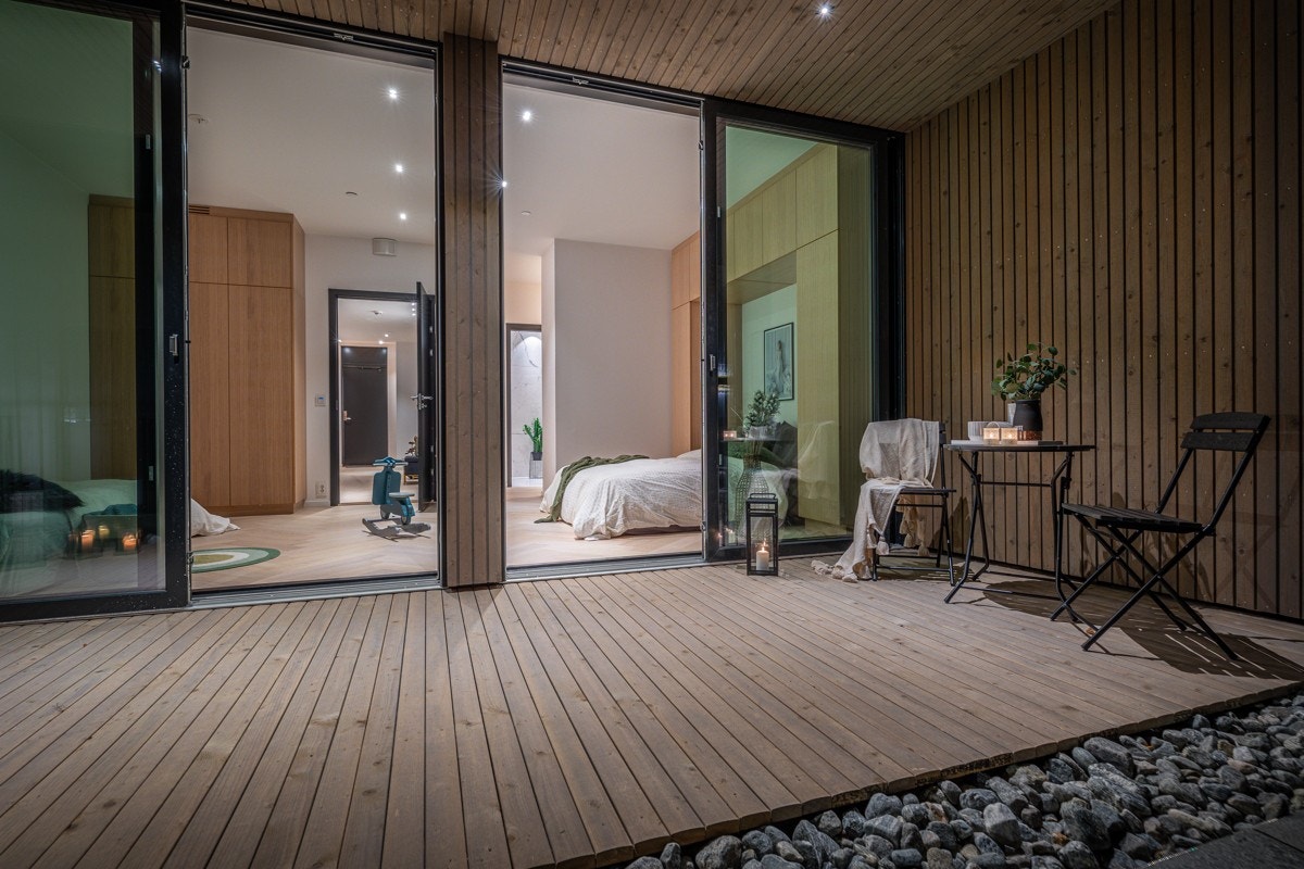 Balkong utenfor soverom Galleribilde